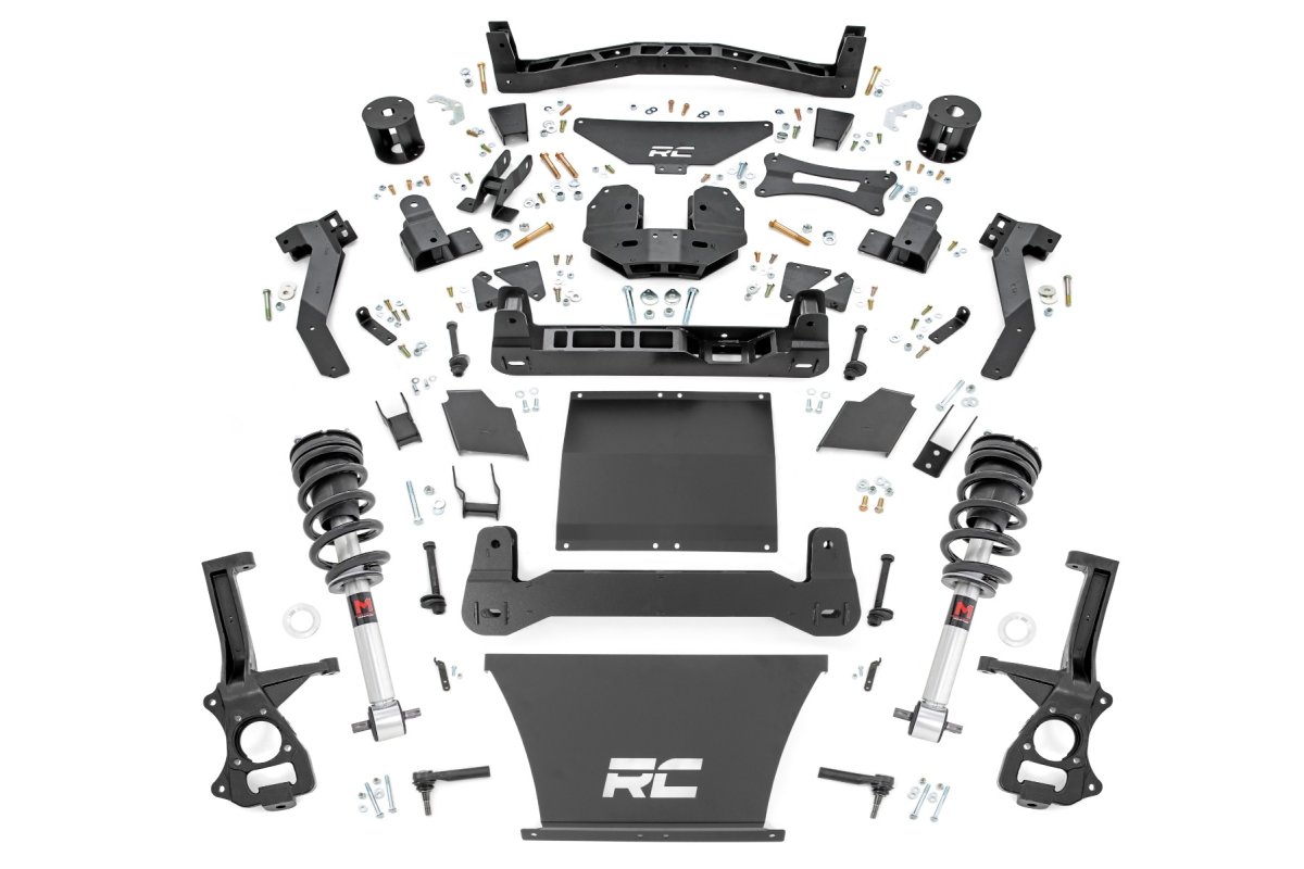 Chevrolet Tahoe Suspension Lift Kit - Rough Country - M1 Struts - '21-'23